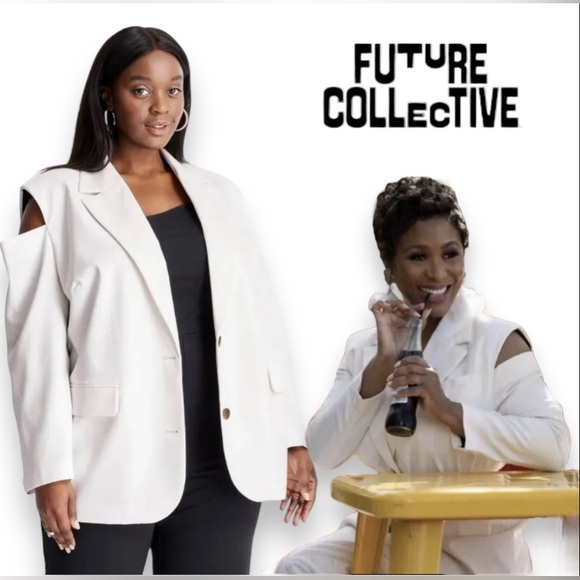 Collective Will Re-Worked Cropped Blazer